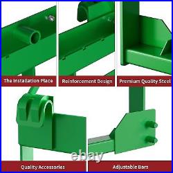 Pallet Fork Attachment 46 Pallet Fork Frame 48 Fork Blades Fits John Deere