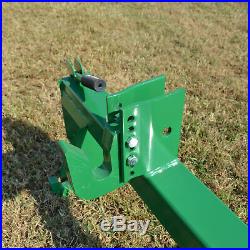 Quick Hitch Adapter To Convert Cat 1-2 Tractor 3 Pt Designed To Fit John Deere