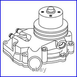 RE16666 Water Pump with No AC Fits John Deere Backhoe 310C 310D 315C 315D