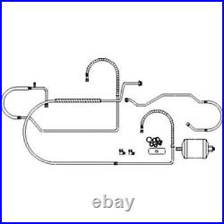 RE62128 AC Retrofit Kit Fits John Deere Fits JD Tractor R134A 4050 4055 4250 425