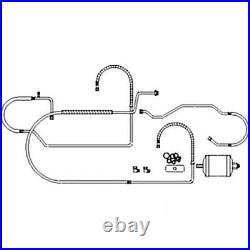 RE62128 AC Retrofit Kit Fits John Deere Fits JD Tractor R134A 4050 4055 4250 425