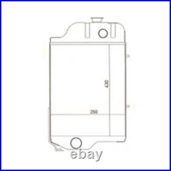 Radiator Fits John Deere 1020 1120 1030 830 1130 1530 1630 2040 2240 820 AT20849