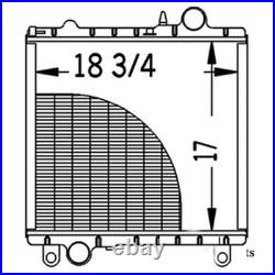 Radiator Fits John Deere 1950 1950N 1550 1750 1850 1850N 2155 2355N 1850 AL67563