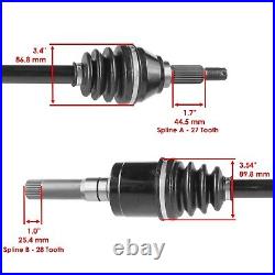 Rear Left and Right CV Joint Axle fits John Deere Gator XUV 620i 850D AM140523