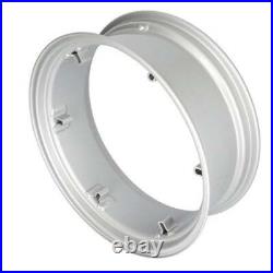 Rear Rim 10 x 28 6 Loop Silver fits John Deere 1010 AL16002