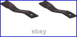 Rotary Cutter Blade Pack of 2 W45327 fits John Deere MX5 MX10 HX15 HX10 MX6 CX15