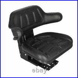 Seat Assembly Grammer Style Vinyl Black fits Massey Ferguson fits John Deere
