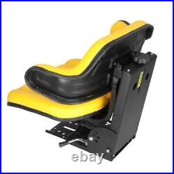 Seat Assembly Grammer Style Vinyl Yellow fits John Deere 1020 2030 TY24763