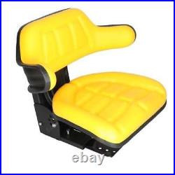 Seat Assembly Grammer Style Vinyl Yellow fits John Deere 1020 2030 TY24763