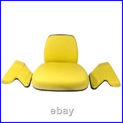 Seat Assembly Vinyl Yellow Fits John Deere 4050 4240 7700 4250 4440 4040 4430