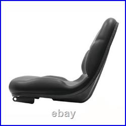 Seat Contoured Black Vinyl Fits John Deere 670 790 970 4005 870 770 670 1070 990