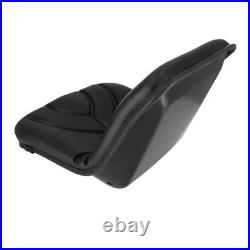 Seat Contoured Black Vinyl fits John Deere 770 790 870 970 990 1070 M803465