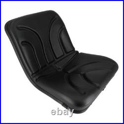 Seat Contoured Black Vinyl fits John Deere 770 790 870 970 990 1070 M803465