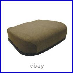 Seat Cushion Set Brown Fabric Fits John Deere 4055 4255 4455 4555 4755 4955