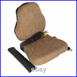 Seat Side Kick Fabric Brown fits John Deere 8100 8300 9400 8400 7720 8430 8200
