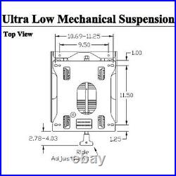 Seat Suspension Kit Fits John Deere Z915B ZTrak Zero Turn Mowers