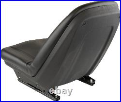 Seat with Tracks AT355008 fits John Deere Models