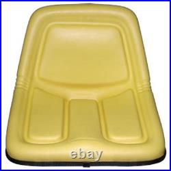 TY15863 Yellow High-Back Seat Assembly Fits John Deere AMT622 AMT626 B1TY15863