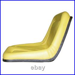 TY15863 Yellow High-Back Seat Assembly Fits John Deere AMT622 AMT626 B1TY15863