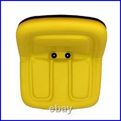 TY15863 Yellow High-Back Seat Assembly Fits John Deere AMT622 AMT626 B1TY15863
