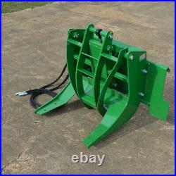 Titan 29 Hydraulic Log Grapple Attachment Fits John Deere Hook and Pin Tractors