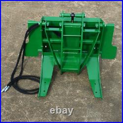 Titan 29 Hydraulic Log Grapple Attachment Fits John Deere Hook and Pin Tractors