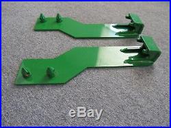 Tractor Loader Quick Tach Weld On Mounting Brackets Fits John Deere Free Ship