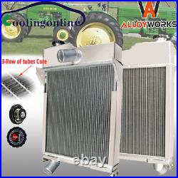 Tractor Radiator fits John Deere M MT 40 320 330 Non-Pressurized AM639T AM1771T