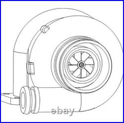 Turbocharger Fits John Deere 4555 4255 4055 4955 4755 4760 4560 4455 4960 96
