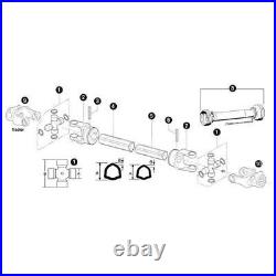 Universal PTO Driveline 1-3/8 6 Edcor Fits John Deere Drive-Line Misc. Ecc1201