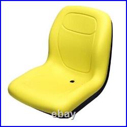 Yellow High Back Seat Fits John Deere 240 245 260 265 285 320 445 455