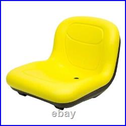 Yellow Seat Fits John Deere 2210 Compact Tractors With Pivot Style Seat