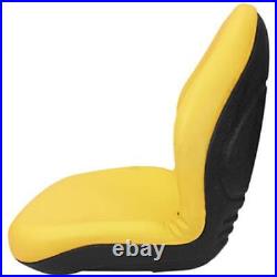 Yellow Seat Fits John Deere 3120 3520 4310 4510 4610 4720 Replaces LVA12909