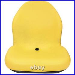 Yellow Seat Fits John Deere 3120 3520 4310 4510 4610 4720 Replaces LVA12909
