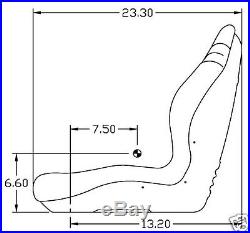 Yellow Seat Fits John Deere 4200,4300,4400,4500,4600,4700 Jd Compact Tractor #df