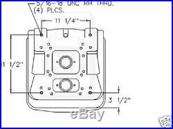 Yellow Seat Fits John Deere 4200,4300,4400,4500,4600,4700 Jd Compact Tractor #df
