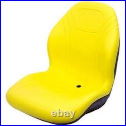Yellow Seat Fits John Deere F1145 F910 F911 F912 F915 F925 F930 F932 F935 Mowers
