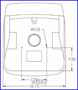 Yellow Seat Fits John Deere Farm Utility Tractors 5205, 5105 #bv