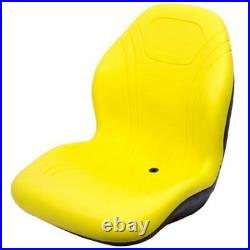 Yellow Seat Fits John Deere X465 X475 X485 X495 575 585 595 X700 720 724 729 749