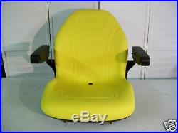 Yellow Seat Fits John Deere X534, X540, X584, X590, X750, X754, X758 Mowers #mk