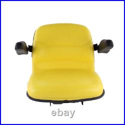 Yellow Seat with Armrests 3283104M1 fits John Deere 3005 4005 670 770 800HC