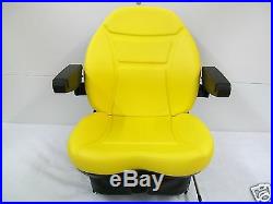 Yellow Suspension Seat Fits John Deere 737, 757, 777 Zero Turn Mowers #hd