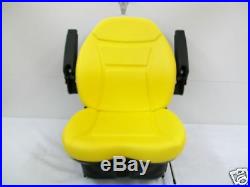 Yellow Suspension Seat Fits John Deere 737, 757, 777 Zero Turn Mowers #hd