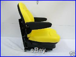 Yellow Suspension Seat Fits John Deere 737, 757, 777 Zero Turn Mowers #hd