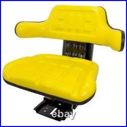 Yellow Tractor Suspension Seat Fits John Deere 1020 1530 2020 2030 2040 2240