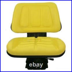 Yellow Tractor Suspension Seat Fits John Deere 5200 5210 5300 5310 5400 5410