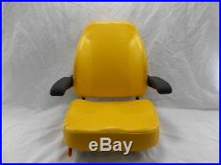 Yellow Ultra High Back Seat C1211 Fits John Deere Ztr Zero Turn Mowers #uhby