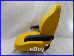 Yellow Ultra High Back Seat C1211 Fits John Deere Ztr Zero Turn Mowers #uhby