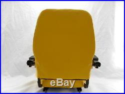 Yellow Ultra High Back Seat C1211 Fits John Deere Ztr Zero Turn Mowers #uhby