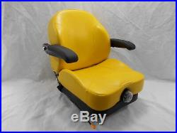 Yellow Ultra Ride Suspension Seat I3m Fits John Deere Zero Turn Mowers Ztr #uy